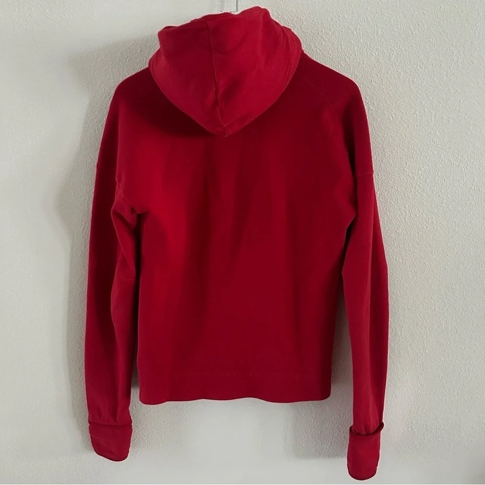 Adidas Red Full-Zip Hoodie Size XS Men